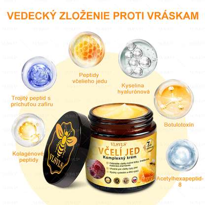 🌸🌸  VLSVLS® Komplexný krém s včelím jedom – POSLEDNÝ DEŇ: Zľava 80 %! (ochabnutá pokožka, jemné vrásky, strata pevnosti, ploché poprsie, ovisnuté boky a ďalšie)