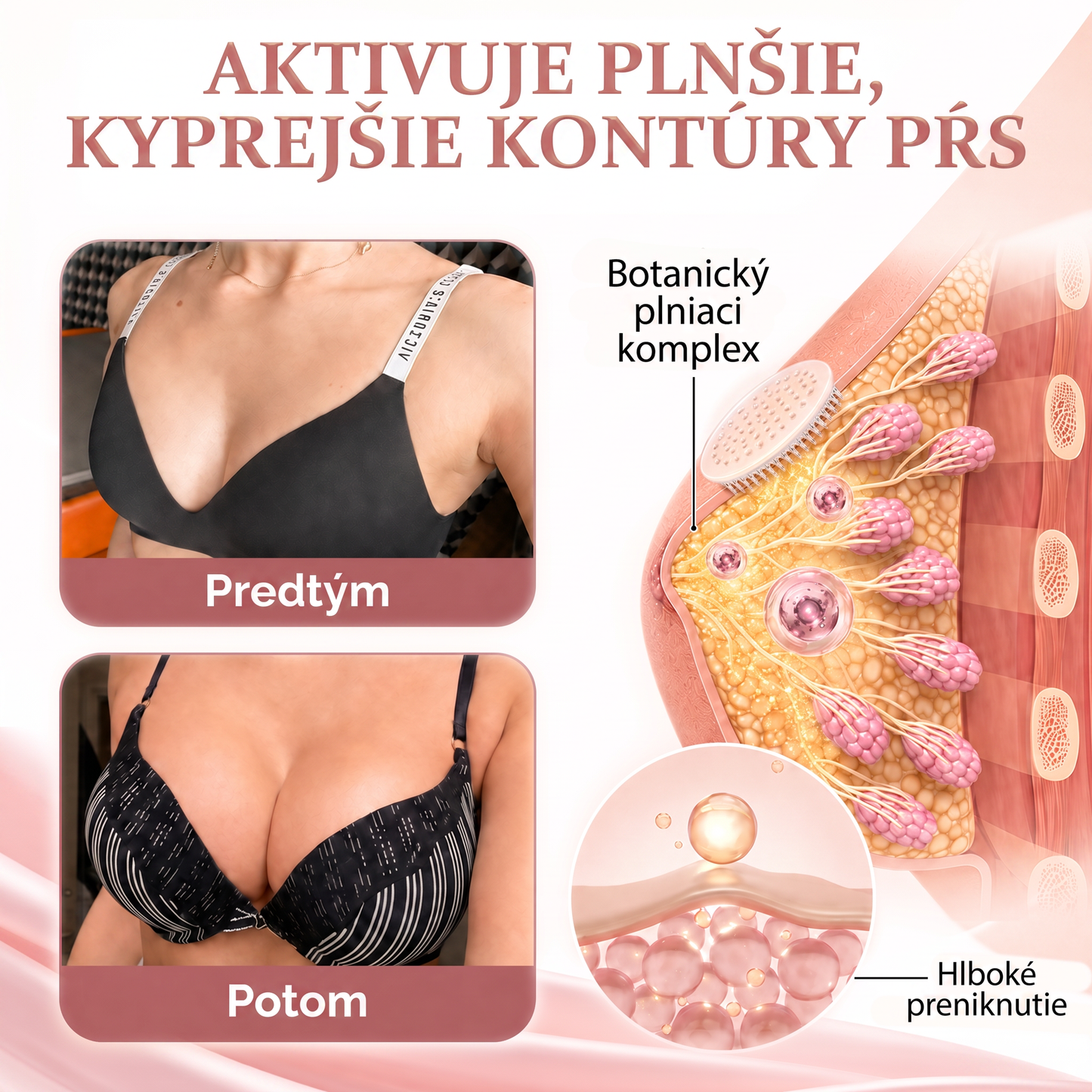 💦HISKIN® Náplasti s mikroihličkami na zväčšenie objemu, spevnenie a lifting poprsia